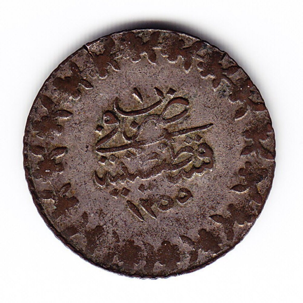 1855 Turkey AH1255 20 Para Coin (b89)